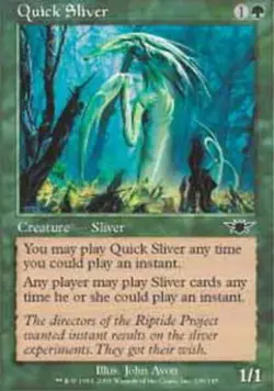 S-Chinese Quick Sliver ~ Near Mint Legions Foreign Stock Image MTG Magic Ultimat - Image 1