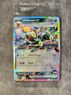 Umbreon EX Prismatic Evolutions Stamp 060/131 MISC Cards & Products Holo SEALED - Image 1