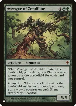 Avenger of Zendikar - #WWK-96 - The List - NM MTG - Image 1
