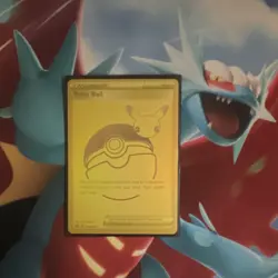 Pokemon Trainer Item Poke Ball SWSH146 Sword & Shield Promo Holo Pikachu Card - Image 1