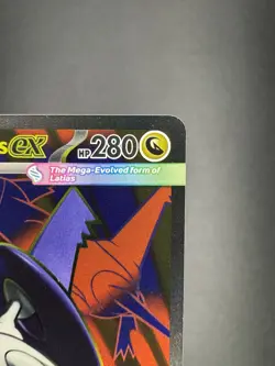 Pokemon TCG Mega Latias EX 163/132 ME01 Mega Evolution Full Art Holo English - Image 2