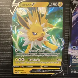 Pokemon TCG SWSH Black Star Promos Eevee V & Eeveelutions V Holo Lot 9 - Image 3