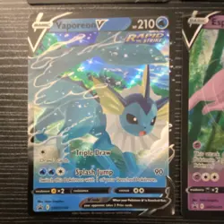 Pokemon TCG SWSH Black Star Promos Eevee V & Eeveelutions V Holo Lot 9 - Image 4