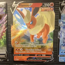 Pokemon TCG SWSH Black Star Promos Eevee V & Eeveelutions V Holo Lot 9 - Image 5