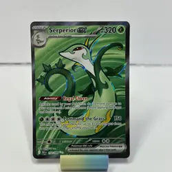 Serperior ex 156/086 NM – Full Art Ultra Rare – Pokemon TCG S&V Black Bolt - Image 1