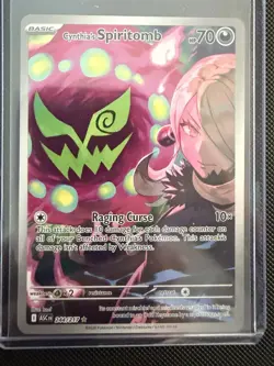 Cynthia's Spiritomb 244/217 Ascended Heroes Pokemon TCG NM - Image 1