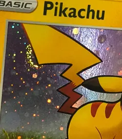 Pokemon | Pikachu | Swirl | SWSH039 | Black Star Promo | Cosmos Holo | NM - Image 1