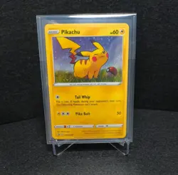 Pokemon | Pikachu | Swirl | SWSH039 | Black Star Promo | Cosmos Holo | NM - Image 4