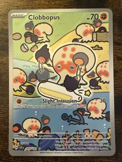 Pokemon Clobbopus 207/191 Illustration Rare IR Surging Sparks Holo NM - Image 1