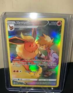 Flareon TG01/TG30 Holo Brilliant Stars Trainer Gallery Pokemon NM - Image 1