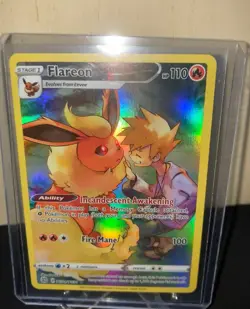 Flareon TG01/TG30 Holo Brilliant Stars Trainer Gallery Pokemon NM - Image 4
