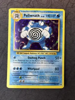 Poliwrath 25/108 Evolutions Holo Pokemon MJ - Image 1