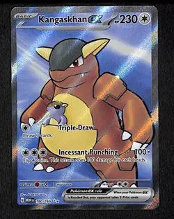 Kangaskhan ex 190 Ultra Rare Pokemon 151 165 Holo 2023 - Image 1