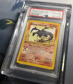 2002 Pokemon Shining Charizard 1st Edition 107/105 Neo Destiny Holo PSA 10 - Image 2