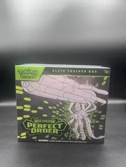 Pokemon TCG Mega Evolution Perfect Order ETB Elite Trainer Box (Factory Sealed) - Image 1