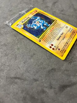 Sealed 1st Edition Base Set Machamp Holo 8/102 Pokemon TCG WOTC 1999 NM - Image 3