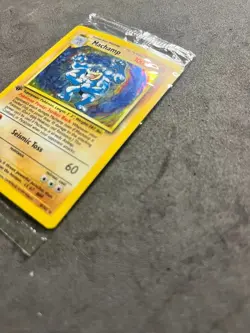 Sealed 1st Edition Base Set Machamp Holo 8/102 Pokemon TCG WOTC 1999 NM - Image 4