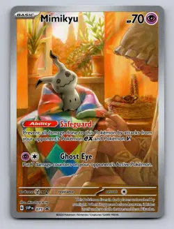 MIMIKYU 075 HOLO P SCARLET & VIOLET PROMO POKEMON NM - Image 1