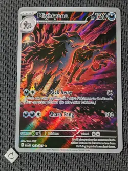 Mightyena 243/217 - Ascended Heroes Illustration Rare Pokemon TCG NM - Image 1