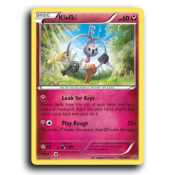 Klefki 48/108 Rare Roaring Skies Pokemon NM - Image 1
