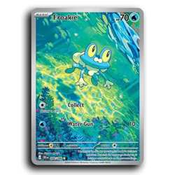 Froakie 088/086 Illustration Rare ME04: Chaos Rising Pokemon NM - Image 1