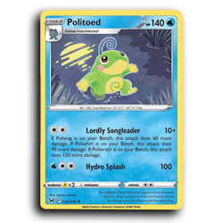 Politoed 032/196 Rare Lost Origin Pokemon NM - Image 1