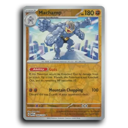 Machamp 068/165 Rare 151 Pokemon Reverse Holo NM - Image 1