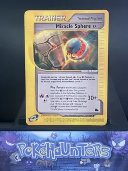 Pokemon Card Miracle Sphere 129/144 Non Holo Skyridge Set Light Play - Image 1
