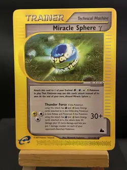 Pokemon Card Miracle Sphere 131/144 Non Holo Skyridge light Play - Image 1