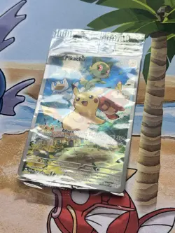 Pokemon TCG Pikachu SVP 027 Paldea Evolved Black Star Promo SEALED - Image 2