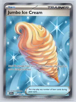 Jumbo Ice Cream 109/086 Ultra Rare Chaos Rising Pokemon Holo Near Mint - Image 1