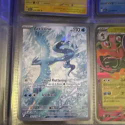 The Pokemon Company Pokemon TCG Articuno 161/159 Sv09 IR Holo Basic 110 HP EN - Image 1