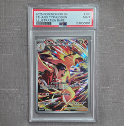 Pokemon SV10 Destined Rivals Ethan's Typhlosion 190/182 IR Holo PSA 9 - Image 1