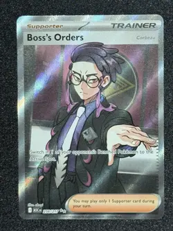 Boss's Orders [Corbeau] - 256/217 - Ascended Heroes - Full Art Holo Secret Rare - Image 1