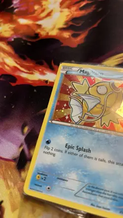 Sealed Pokemon Black Star Promo Shiny Magikarp XY143 Holo 🌀half swirl 🌀 - Image 2