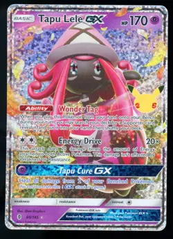 Tapu Lele GX 60/145 Celebrations 25th Anniversary Pokemon Card - Image 1