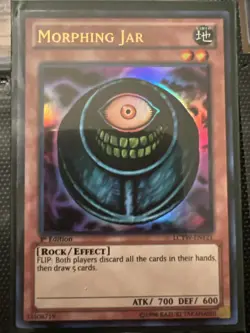 Yugioh Morphing Jar Ultra Rare 1st Edition LCYW-EN121 Near Mint - Image 1