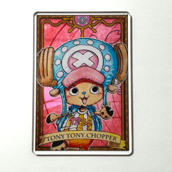 S7146 Chopper Japanese One Piece Status Acrylic Card J3 - Image 1