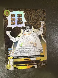 Bandai One Piece CCG Zehahahahaha! OP16-116 Event Marshall D. Teach Eng - Image 4