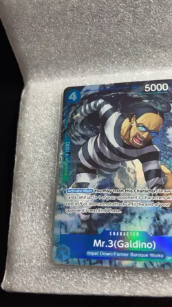 Mr.3(Galdino) OP16-056 SR ALT ART | The Time of Battle | One Piece TCG | EN - Image 3