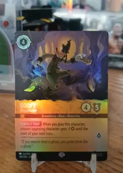 Ravensburger Lorcana Goofy - Ghost Hunter 205/204 Epic Foil EN - Image 1