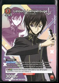 Union Arena TCG Lelouch Lamperouge UEPR/CGH-1-091 Promo - Image 1