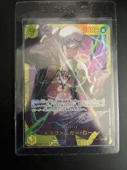 Trafalgar Law OP10-119 SEC Japanese One Piece TCG Card Royal Blood NM - Image 1