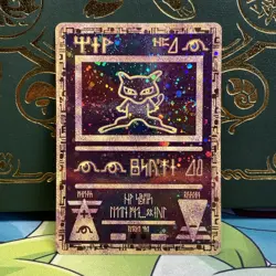 Ancient Mew Promo Holo SWIRL 2000 Pokemon Card LP - Image 2