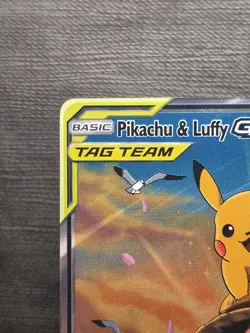 Pikachu & Luffy GX Tag team Custom fan art card - Image 5