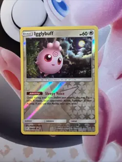 Igglybuff 168/236 Cosmic Eclipse Pokemon Reverse Holo + Regular 3 Card Lot NM/LP - Image 2