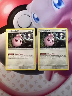 Igglybuff 168/236 Cosmic Eclipse Pokemon Reverse Holo + Regular 3 Card Lot NM/LP - Image 4