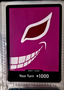 DON!! Card (Donquixote Doflamingo) : Non-Foil English One Piece TCG Card : PRB01 - Image 1