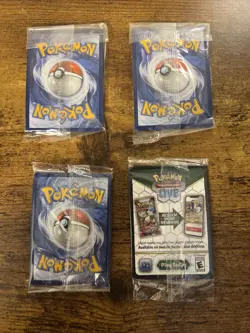 2025 Pokemon Holiday Calendar Promo 4 Sealed Card Lot Glaceon EX Articuno - Image 2