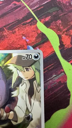 Pokemon TCG N's Zorua SVP 189 Pokemon Center Stamped Black Star Promo Card - NM - Image 3